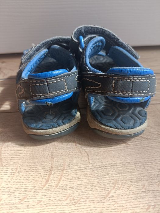 Sandaly Timberland niebieskie 24 na rzepy buty na lato granatowe