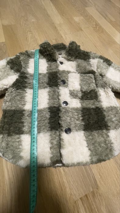 Куртка шерпа zara