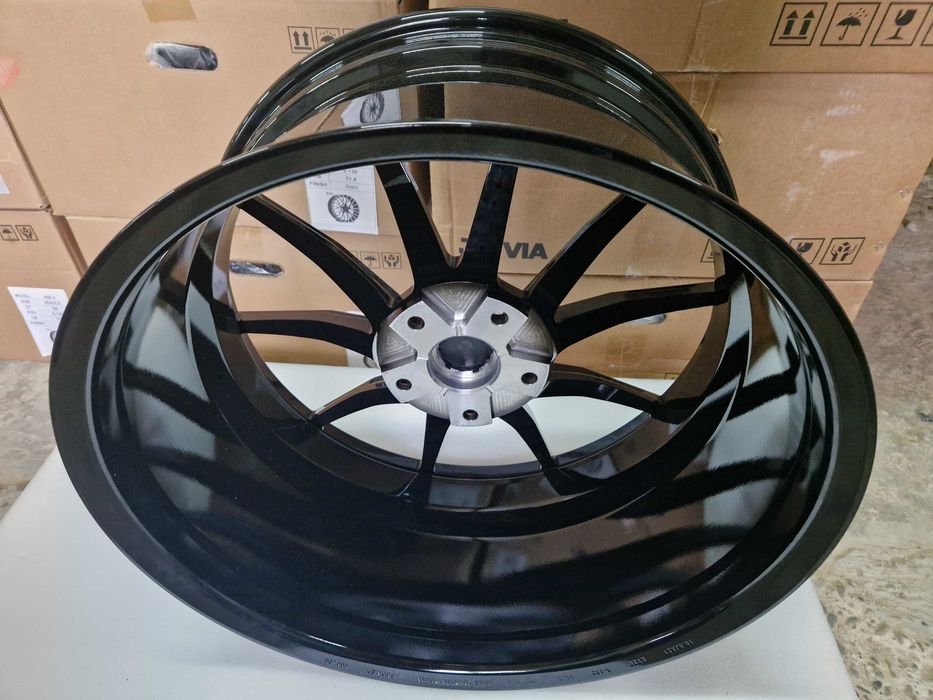 Кованые Диски новые разноширокие R22 R21 5x132 для BMW M5 G90/G99 Satin Gloss Black