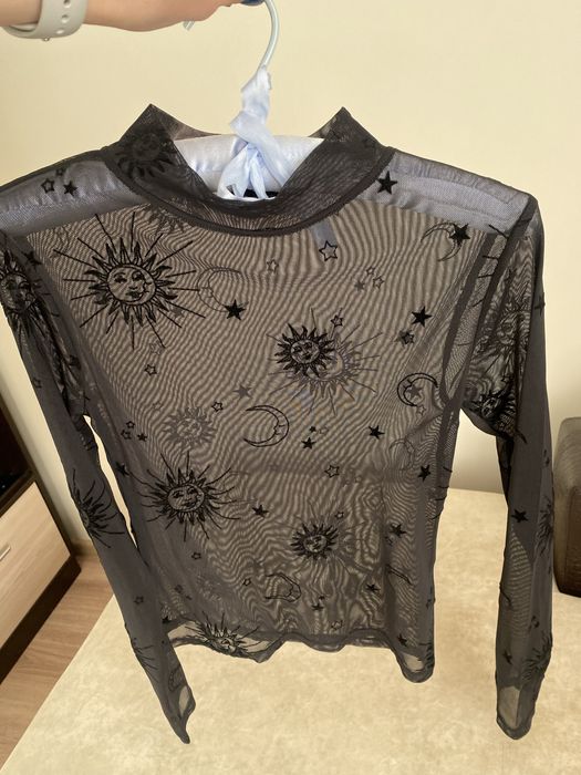 Прозора кофта сітка