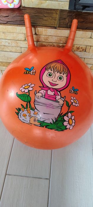 Іграшка М'яч з ріжками великий