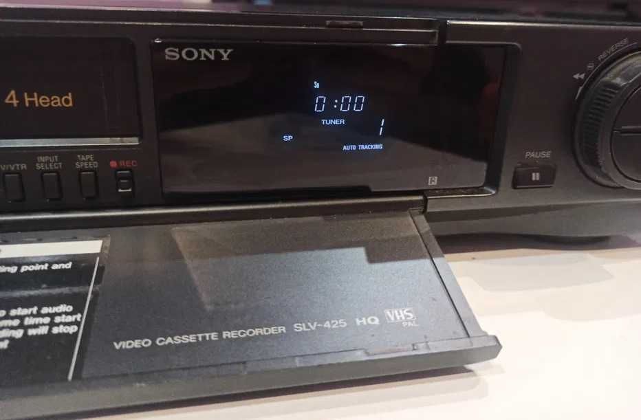 Видеомагнитофон Sony SLV 425 VP 4 head (Изумительная картинка и звук!)