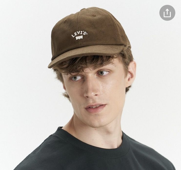 Котоновая кепка Levis бейсболка Levi's оригинал! мужская новая
