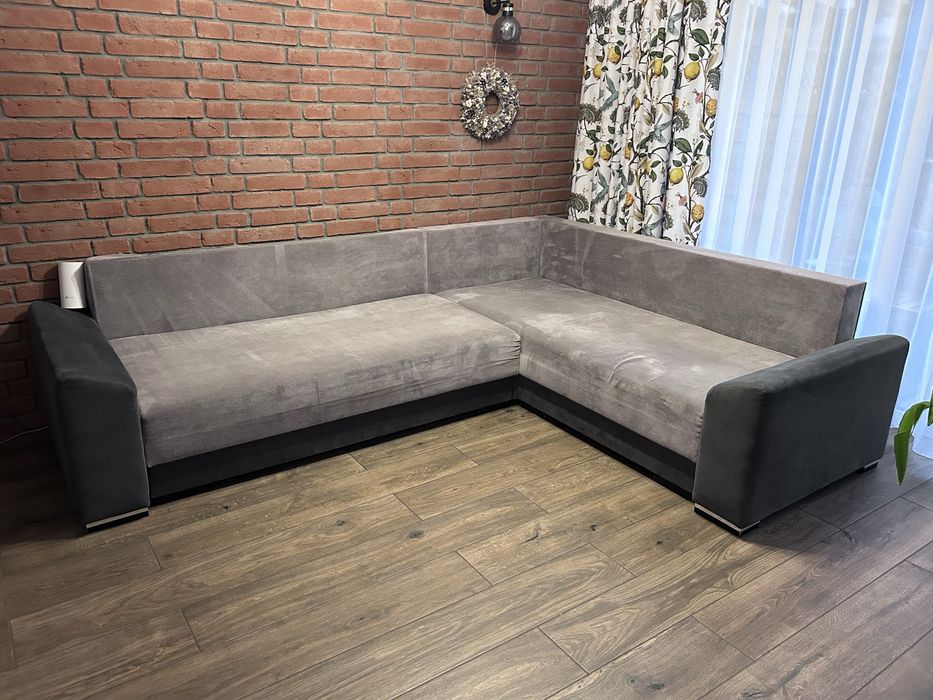 Sofa narożnik z funkcja spania