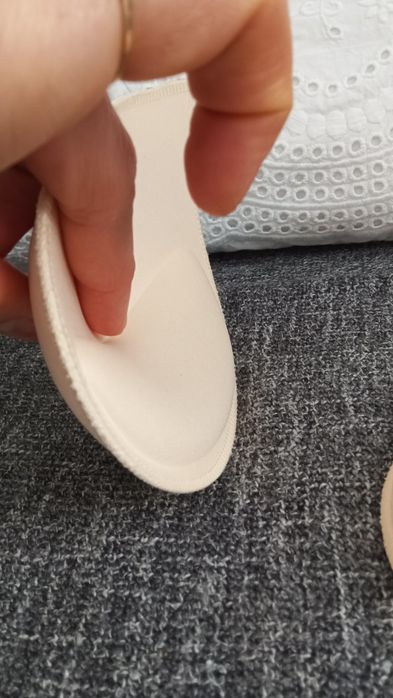 Almofada push up 3D enchimento de sutiã