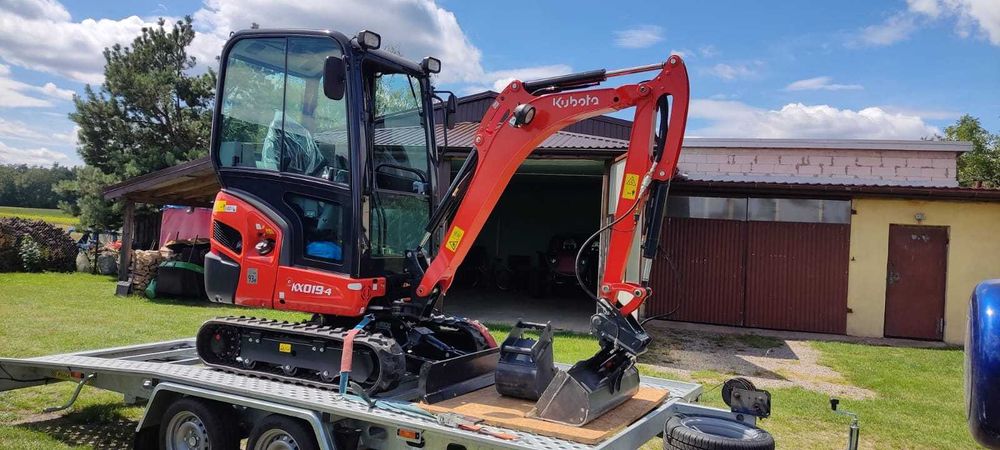 Usługi minikoparką minikoparka prace ziemne wykopy