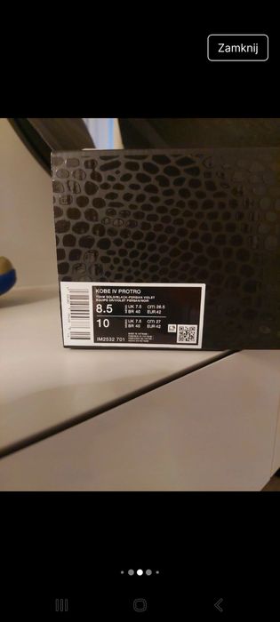 Buty FC barcelona x Kobe 4 Protro 'Third Kit'