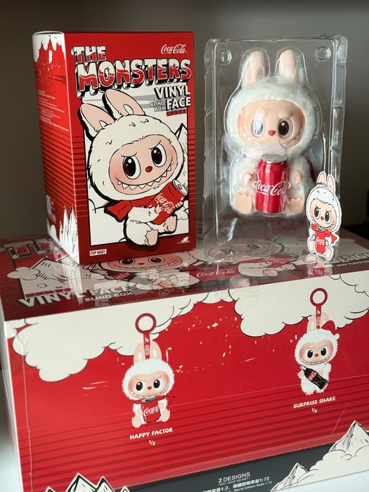 Pop Mart The Monsters Vinyl Face Series, Coca-Cola, Labubu
