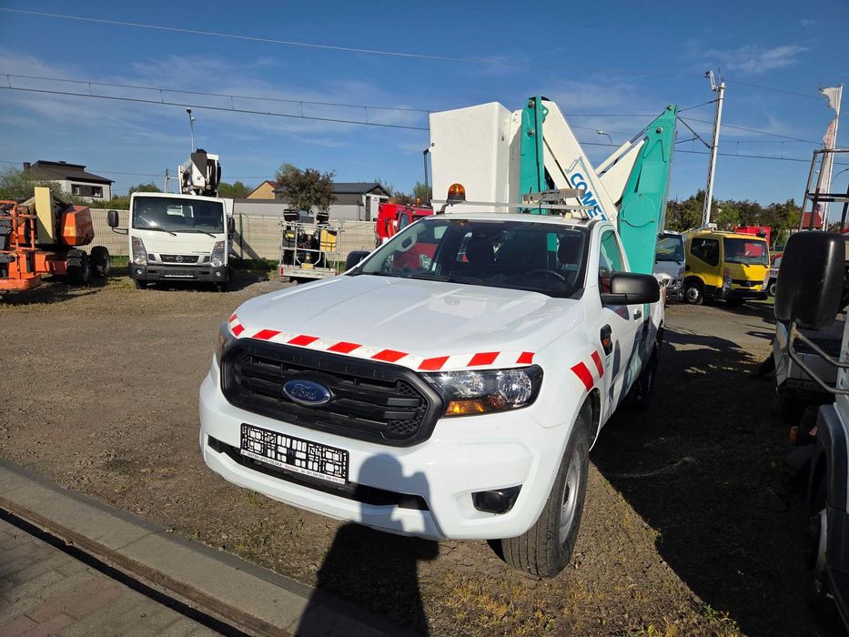 ford ranger 4x4 pick up podnośnik 12 m comet x4 zwyżka isuzu socage a314 gsr toyota palfinger isoli cte multitel