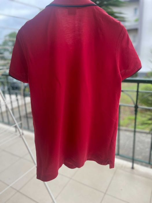 Camisola Pólo Lion of Porches vermelho
