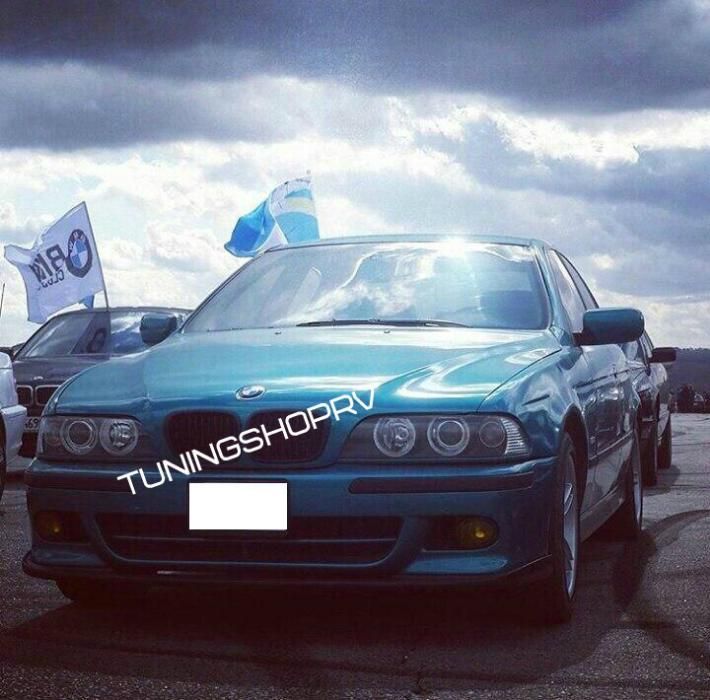 бмв е39 накладка на передний м бампер элерон губа bmw сплиттер