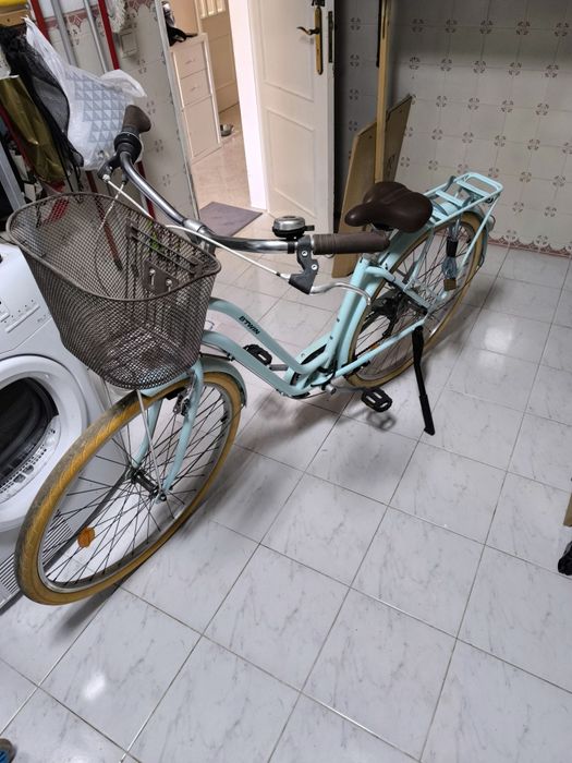 Bicicleta elops verde roda 28 em excelente estado