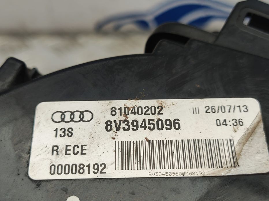 Farolins traseiros trás esquerdo direito originais Audi A3 8V 3