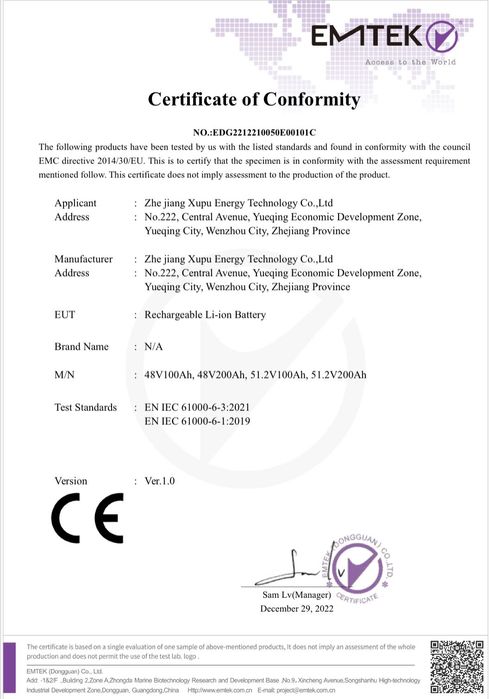 Magazyn energii  LifePO4  5.12 kwh od przedstawiciela LVFU na Polske