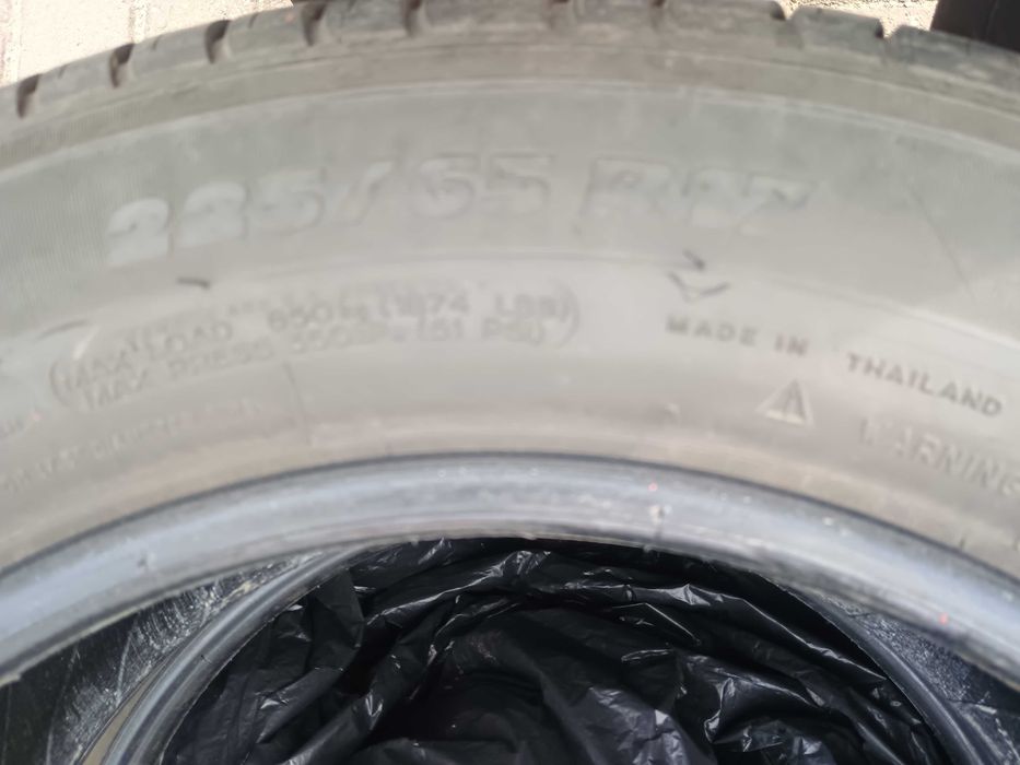 Letnie opony Michelin 225/65 r17 2014r. Bieżnik 6mm para 2 sztuki