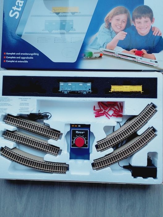 Set iniciação Roco (sem locomotiva) H0 1:87