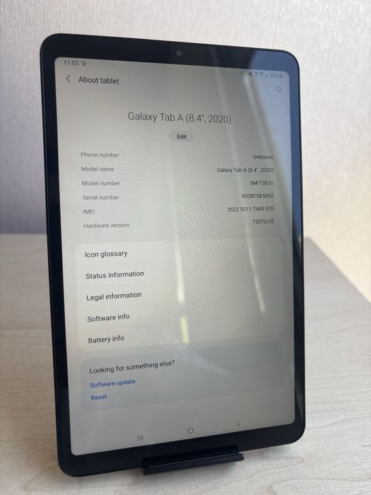 Samsung tab A 2020 T307U