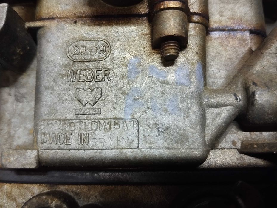 CARBURADOR FORD FIESTA / ESCORT 1.1 WEBER 2628TLDM15A1