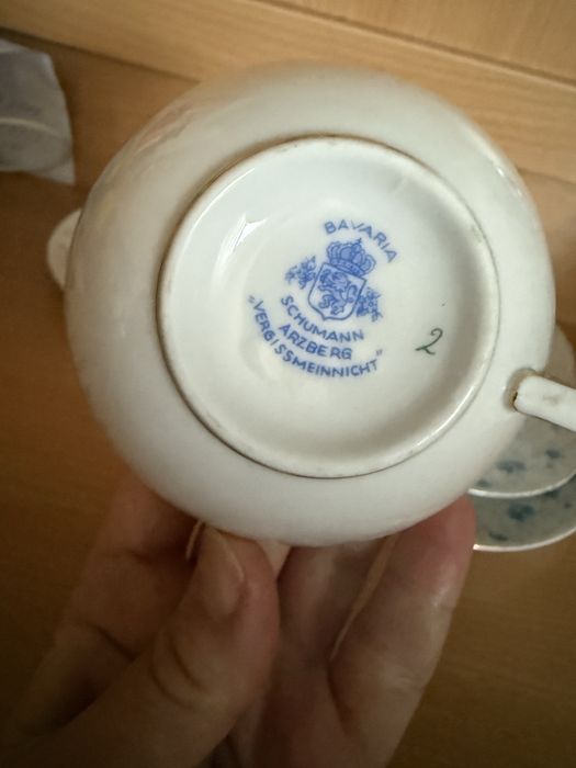Schumann arzberg трио и чашка с блюдцем