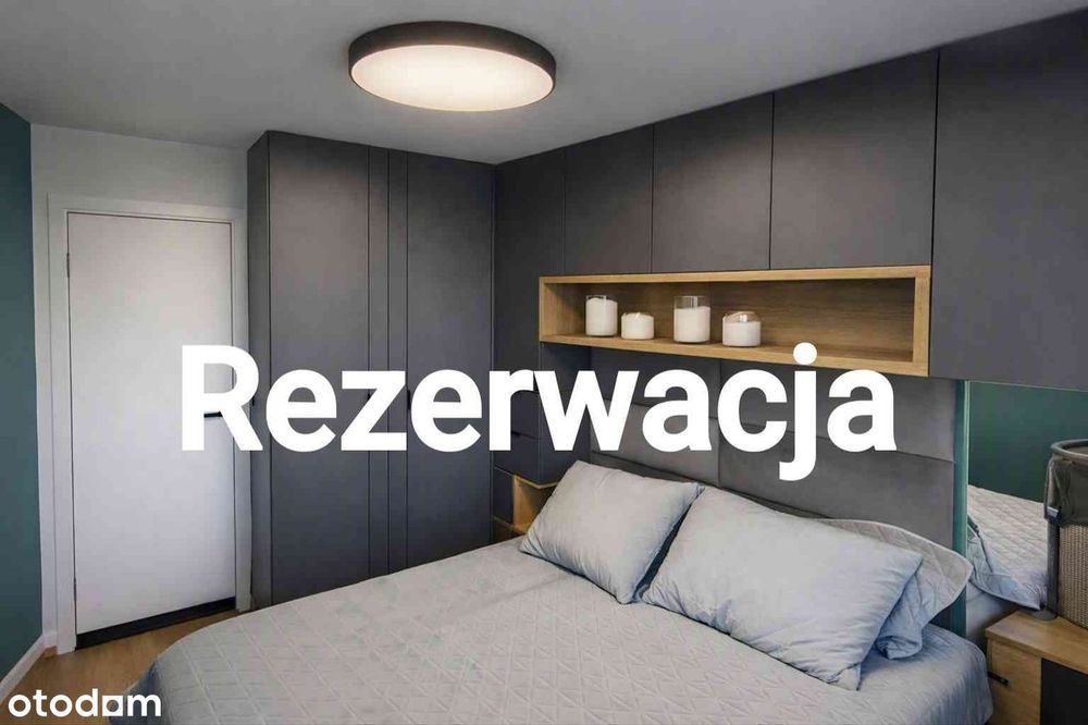REZERWACJA -3 pok., klimatyzacja, umeblowane, balkon, kom. lok.