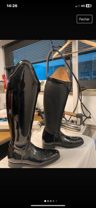 Botas de gesso de dressage da marca celeris
