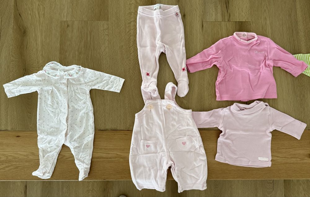 Lote de roupa bebé 0 - 1 mês