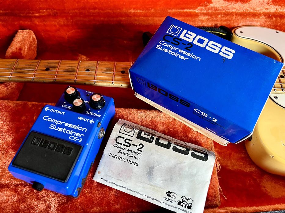 BOSS Compression Sustainer CS-2 日本製 Boss CS-2 Compression Sustainer Japan 1985 Compressor