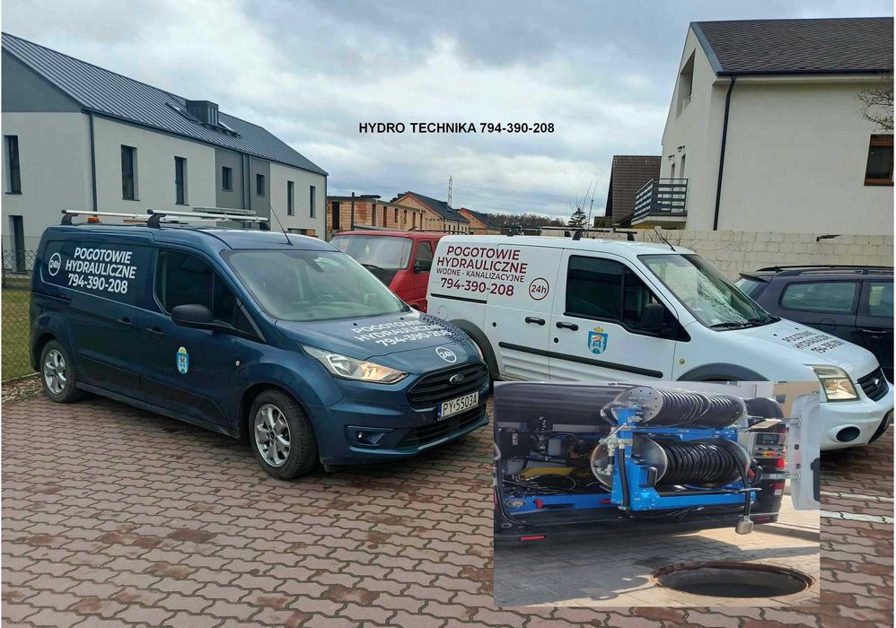 HYDRAULIK Awarie Pogotowie Wodno Kanalizacyjne Poznań Cała Wlkp. 24H/7