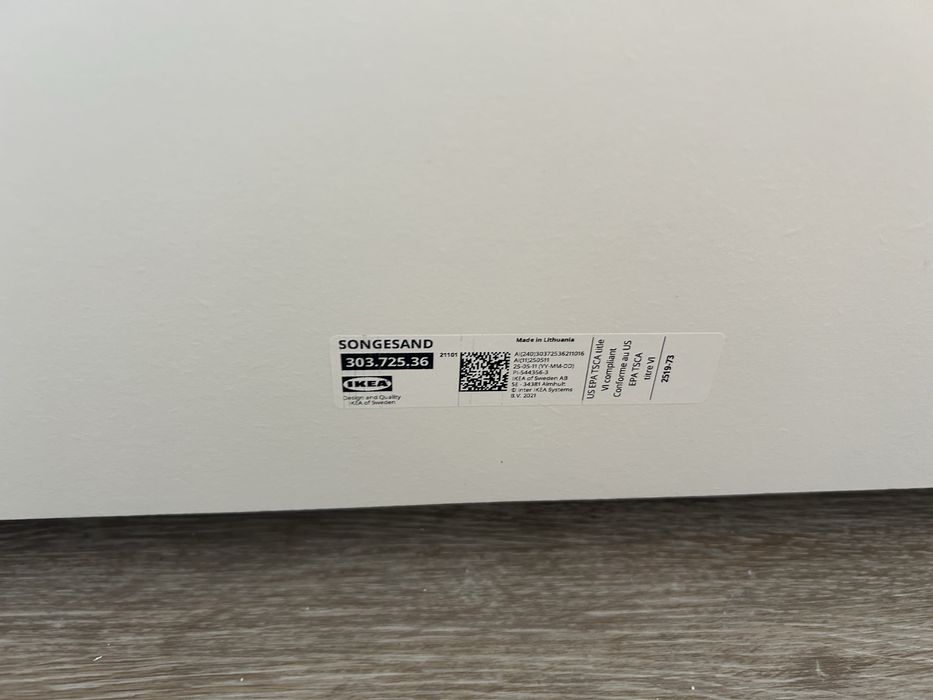 Vendo Conjunto 4 Gavetas Songesand Ikea
