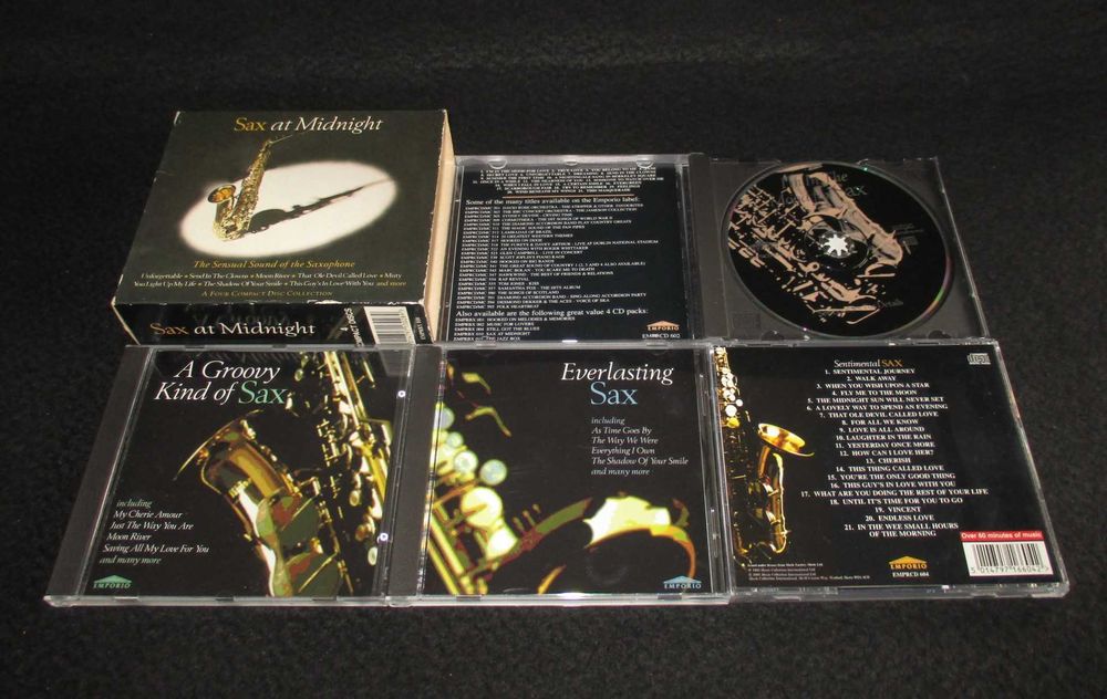Conjunto de CD's Instrumental Musical Música Ambiente BSO