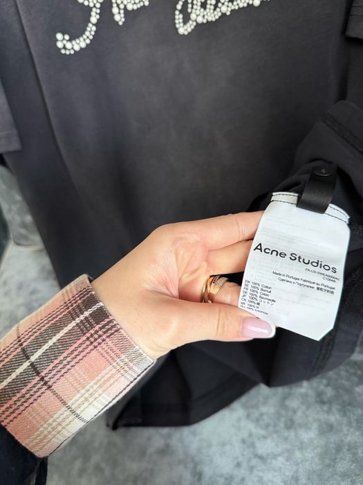 Футболка оверсайз Acne Studios — zdjęcie 4