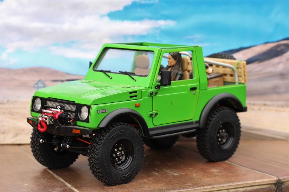 Suzuki Samurai rc trial