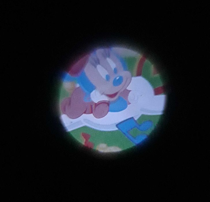 Projetor mágico multicolorido MINNIE da DISNEY.