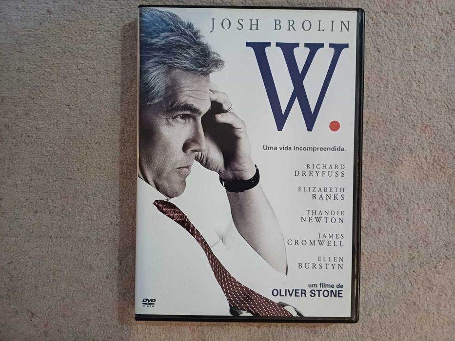 DVD - W, com Josh Brolin, Elizabeth Banks, Toby Jones, Ioan Gruffud