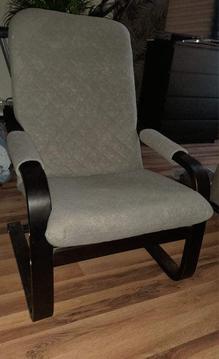 Krzesło fotel typu Finka fiński bujane