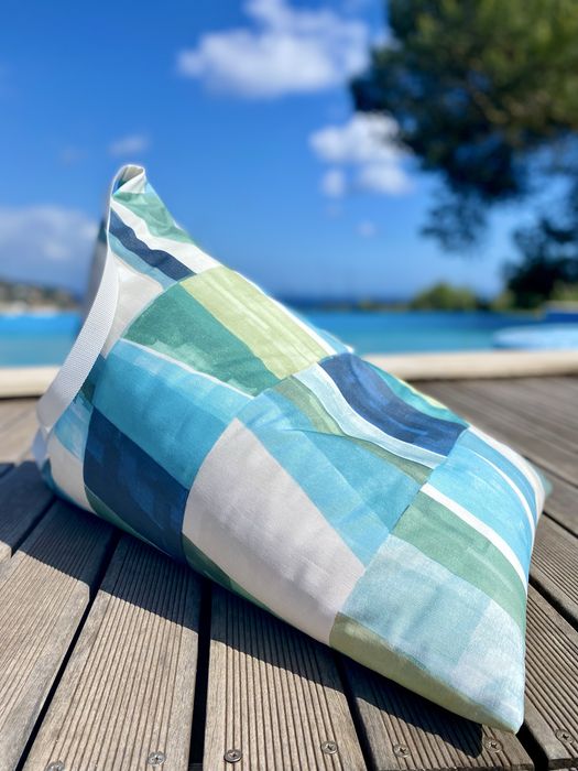 Almofada Puff de Praia, Piscina, Campo, Casa… - ENTREGA IMEDIATA