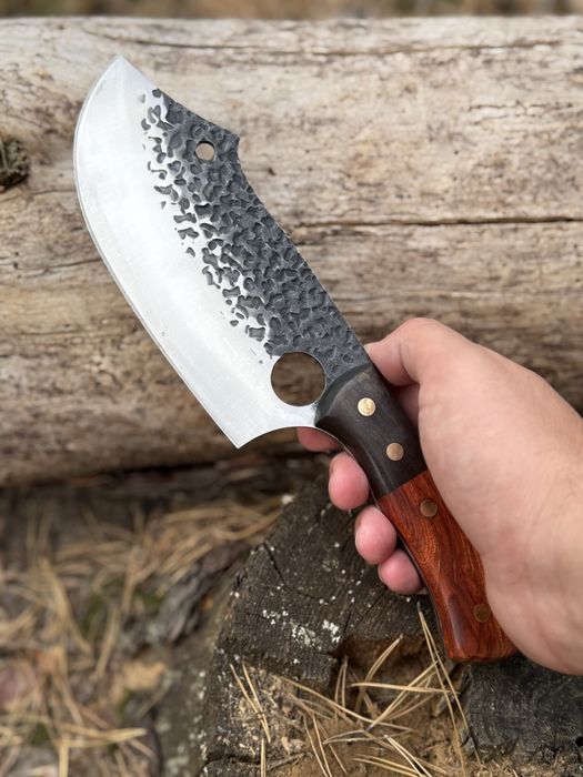 Код 860 Кухонна сокира ніж для кісток сокирка нож кузонный топорик