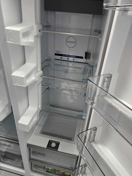 NOWA Midea lodówka  sodebyside MDRS791MIE46 gwar 2 lata N8 &