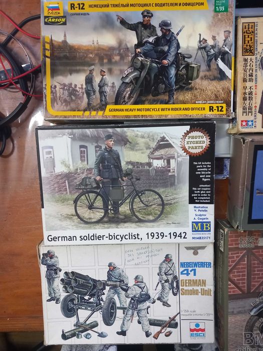 Kits modelismo Tamiya, Dragon, Verlinden, Esci 1/35