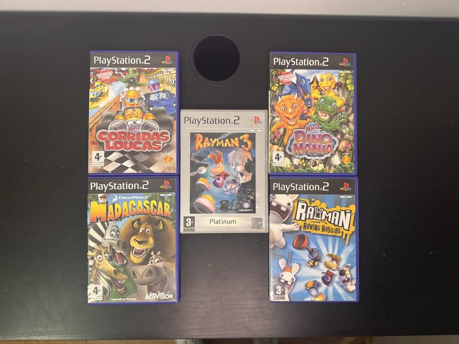 Jogos Playstation 3 e Playstation 2