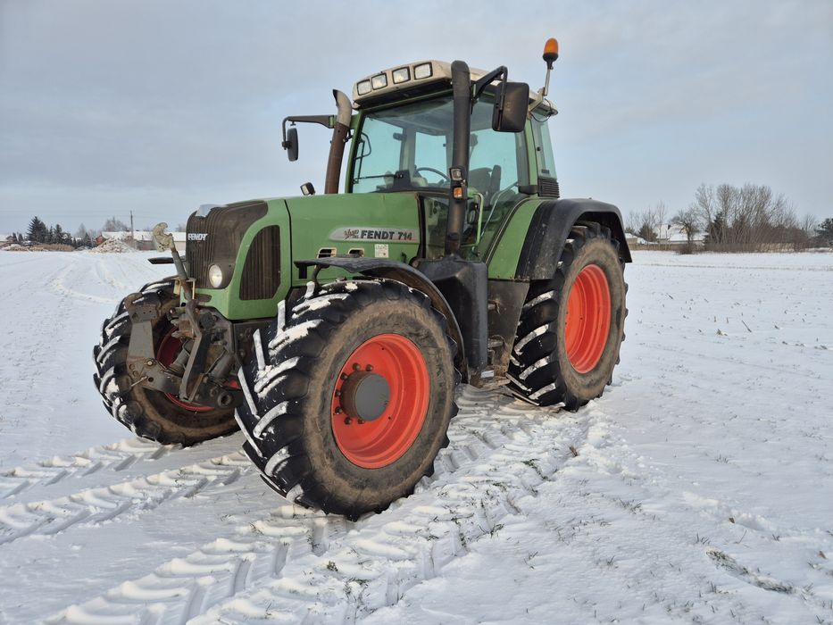 Ciągnik rolniczy fendt 714 vario tms