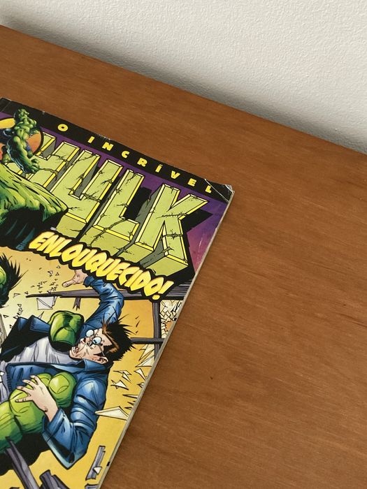 O incrível Hulk Enlouquecido Volume 1 de 6 Marvel 2003