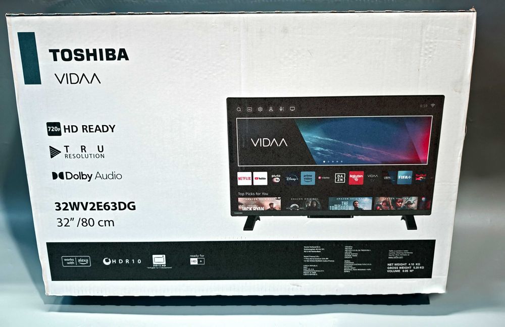 Telewizor Smart TV Toshiba 32" Wi-Fi LED HDR Netflix Karton Gwarancja!