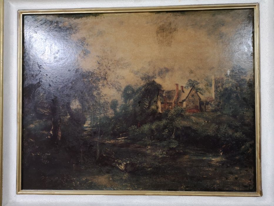 Obraz - pejzaż z widokiem