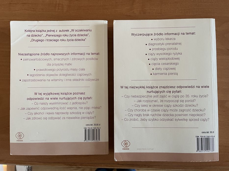 Heidi Murkoff: W oczekiwaniu na dziecko i Dieta przyszłej matki
