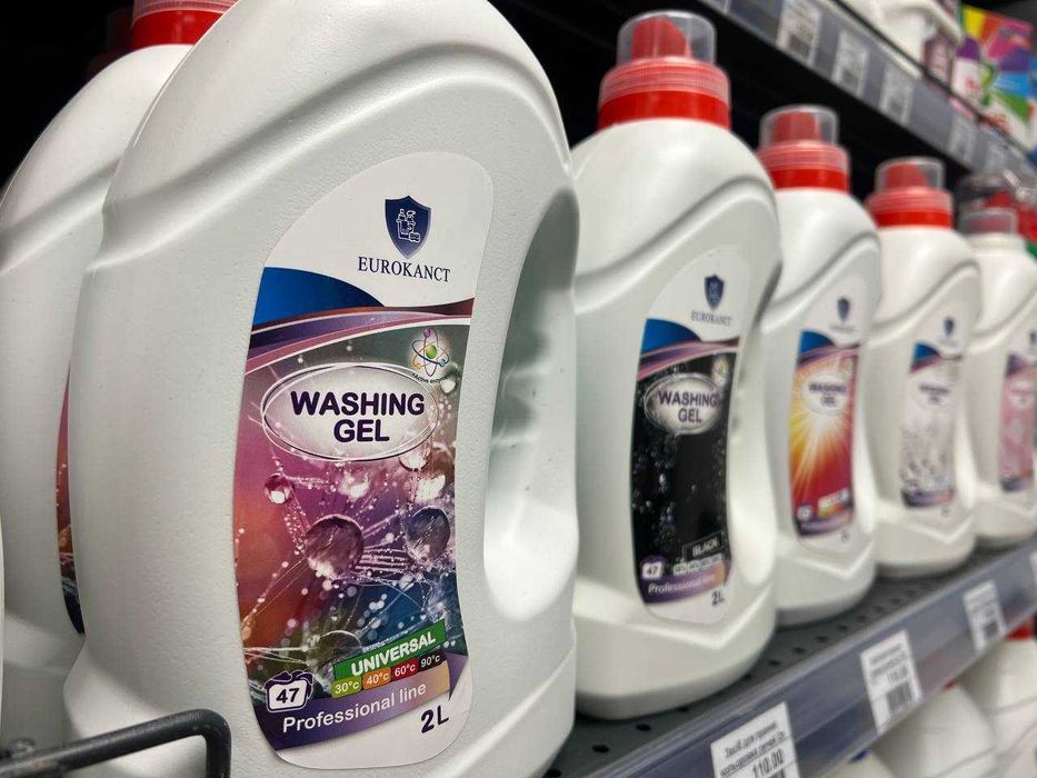 Капсули для прання Eurokanct 100шт подушечки 3в1 Гель для стирки