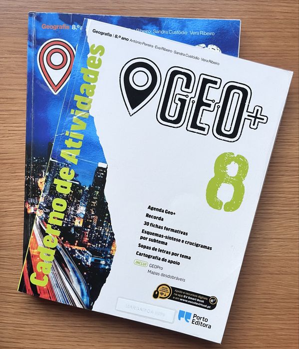 Manual e Caderno de Atividades de Geografia – 8.º Ano