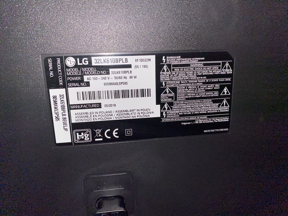 Televisão LG