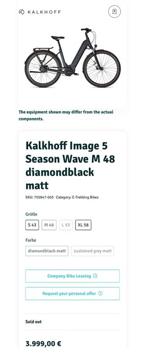 Премиальный электровелосипед KALKHOFF высшего класса!