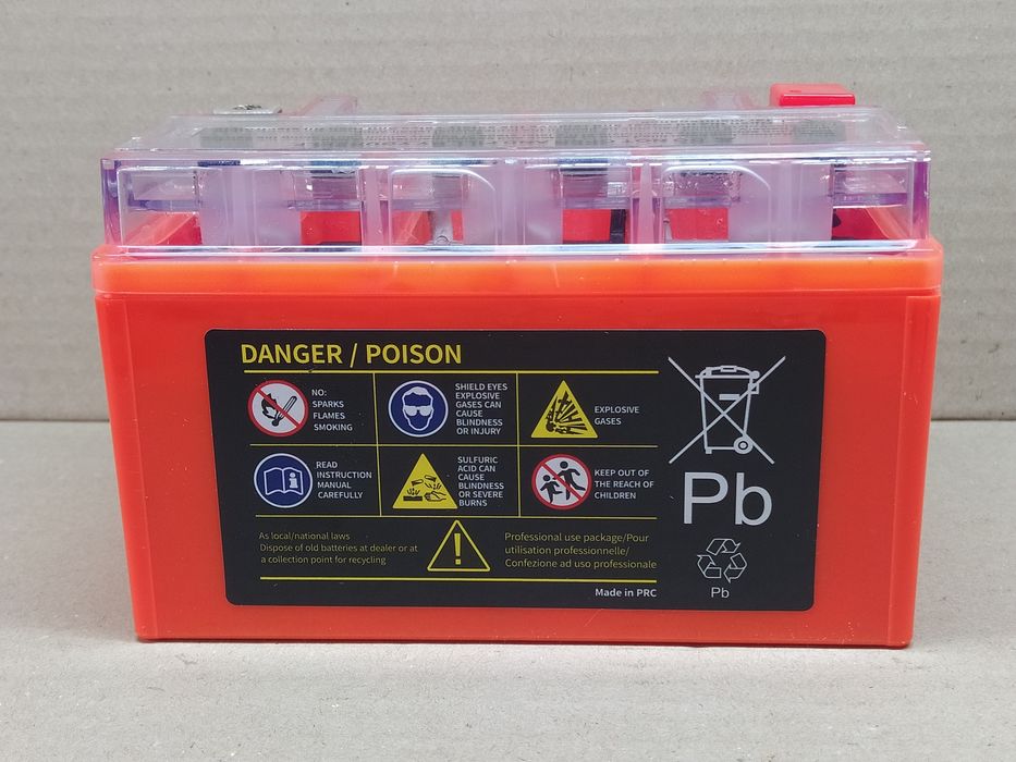 Аккумулятор мото АКБ GEL 12V 7A 150-87-94mm UTX7A-BS "OUTDO"